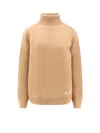 Apc Walter Vrgin Wool Turtleneck In Brown