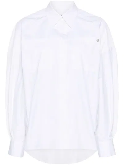 Apc Warvol F Long-sleeved Shirt In White