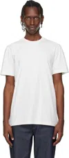 A.p.c. Off-white Lewis T-shirt In White