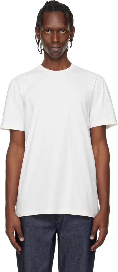 A.P.C. WHITE 'APC PRINTEMPS 26' T-SHIRT