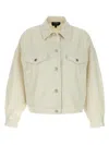 Apc X Natacha Ramsay-levi Sainters Denim Jacket In White