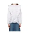 Apc White Clove Blouse In White