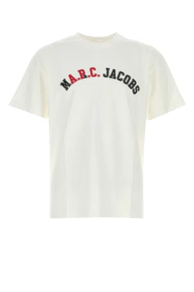 APC WHITE COTTON A.P.C X MARC JACOBS T-SHIRT