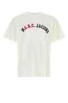 Apc Marc Jacobs Logo-print Cotton-jersey T-shirt In White