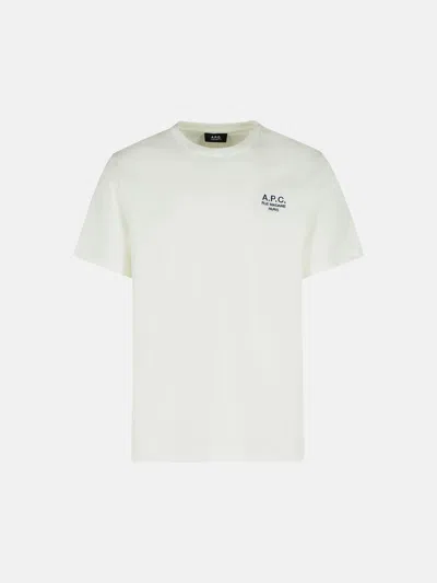 Apc White Cotton T-shirt