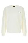 Apc A.p.c. Ivory Cotton T Shirt In White