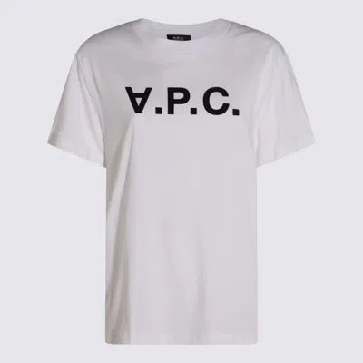 Apc A.p.c. White Cotton T-shirt