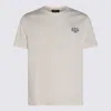 Apc White Cotton T-shirt In Neutral