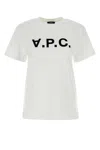 Apc A.p.c. Logo Print T In White