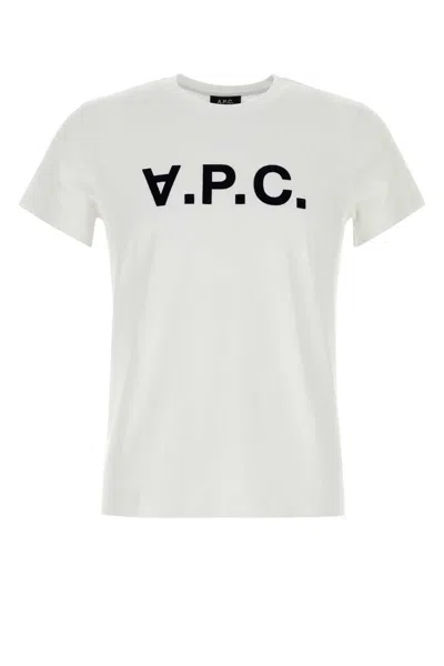 A.p.c. White Cotton T Shirt