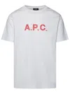 APC A.P.C. WHITE COTTON T-SHIRT