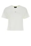 Apc Logo-print Cotton T-shirt In Blancnoir