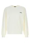 Apc A.p.c. Ivory Cotton T Shirt In White