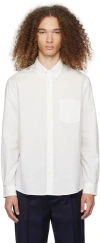 Apc White Edouard Shirt In Aab White