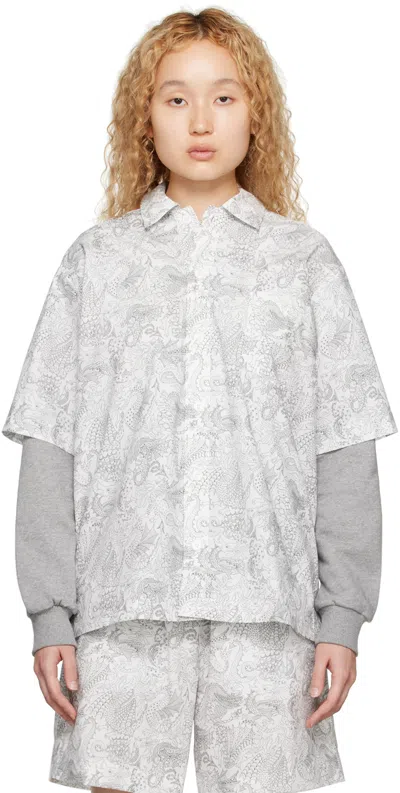 Apc A.p.c. Ellie Short In Aab White