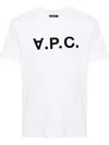 Apc A. P.c. Men White Standard Grand Vpc T-shirt, Xxl Luxury T-shirts For Men Darveys In White