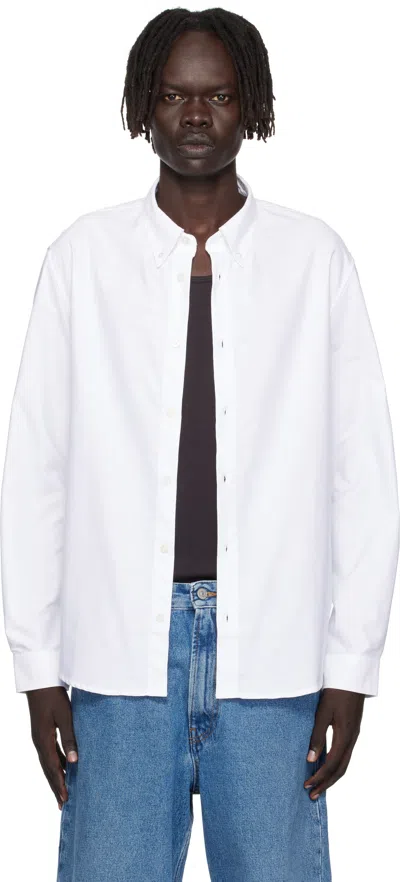 APC WHITE GREG SHIRT