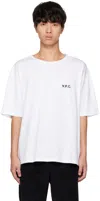 Apc 'jeremy' T-shirt In White