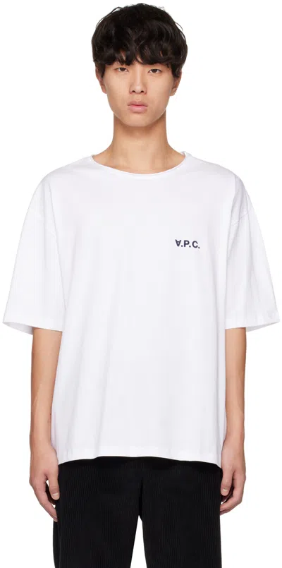 APC WHITE JEREMY T-SHIRT