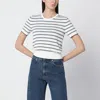 Apc Striped-pattern T-shirt In Multi