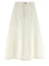 Apc Laurie A-line Skirt With Button Detail