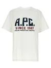 Apc A.p.c. T-shirt With Print Unisex In White