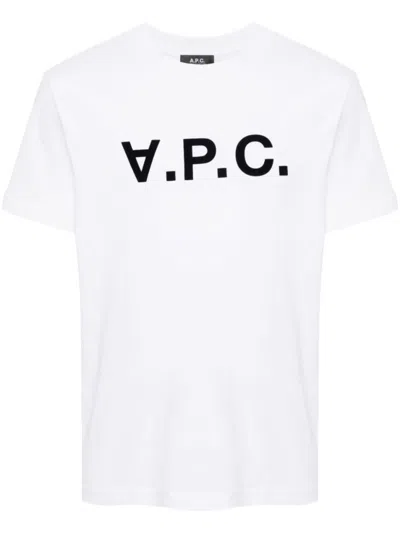 APC WHITE LOGO T-SHIRT