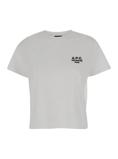 APC WHITE LOGO T-SHIRT