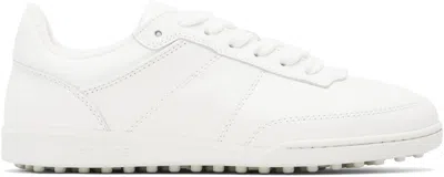 Apc White Moe Sneakers