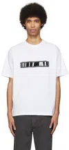 Apc White Natacha Ramsay-levi Edition Jean T-shirt In Aab White