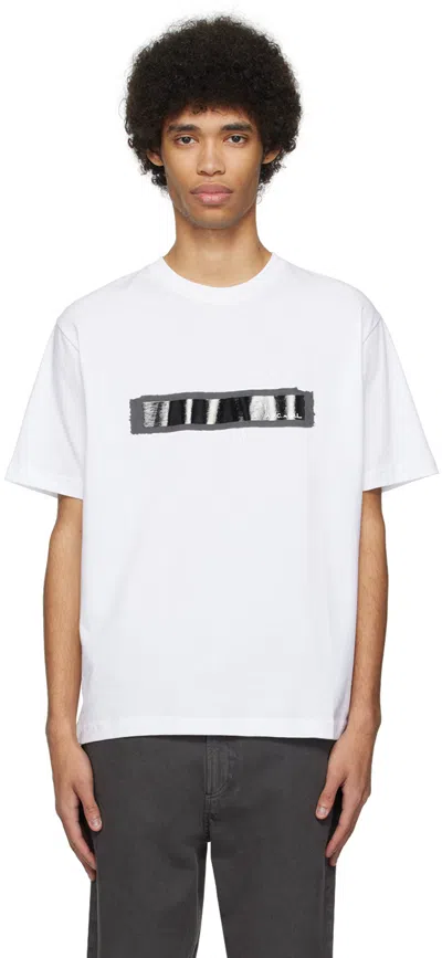 Apc White Natacha Ramsay-levi Edition Jean T-shirt In Aab White