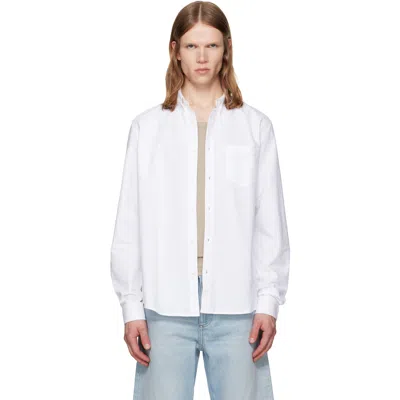A.p.c. White New Greg Shirt