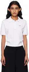 Apc White Océane Polo In White