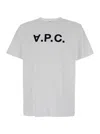 Apc White Oversized T-shirt With A.p.c. Print In Cotton Woman In White