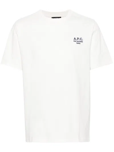 APC WHITE STANDARD RUE MADAME T-SHIRT