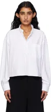 Apc White Sophia Button Down Shirt