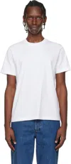 A.p.c. Off-white Lewis T-shirt In White