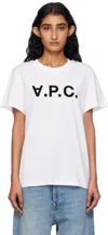 Apc A.p.c. Grand Vpc T-shirt Women In White