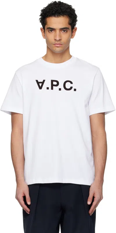 Apc White Standard 'large Vpc' T-shirt