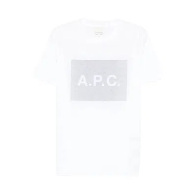 APC A.P.C. WHITE T-SHIRTS & VESTS MEN