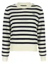 Apc Josepha Striped Crew-neck Sweater In Multi