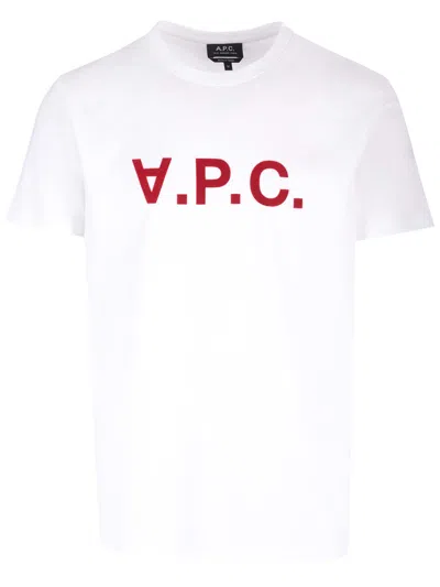 Apc White/red Vpc T-shirt