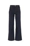 Apc Button-fly Flared Jeans In Blue