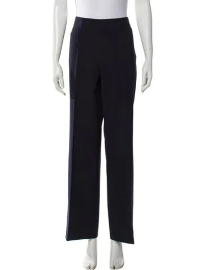 Pre-owned Apc Wide Leg Pants In Blue