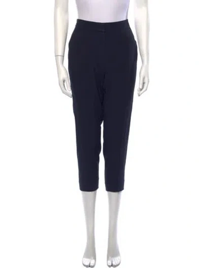 Pre-owned Apc Wide Leg Pants In Blue