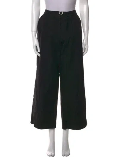 Pre-owned Apc Wide Leg Pants In Blue