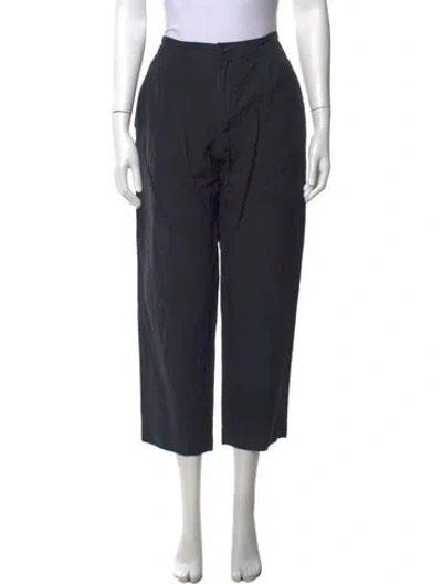 Pre-owned A.p.c. Wide Leg Pants In Blue