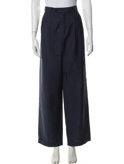 Pre-owned A.p.c. Wide Leg Pants In Grey