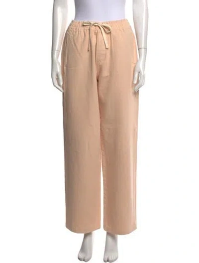 Pre-owned A.p.c. Wide Leg Pants In Neutrals