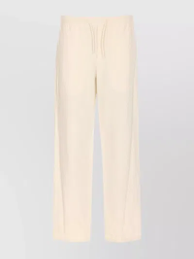 Apc Wide Leg Track Pants Pockets In White